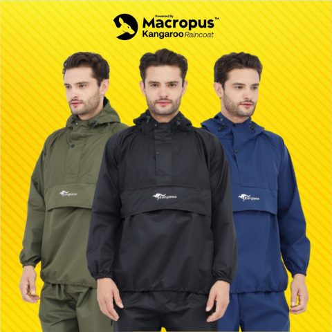 KANGAROO RAINCOAT jas hujan kangguru pria jas ujan