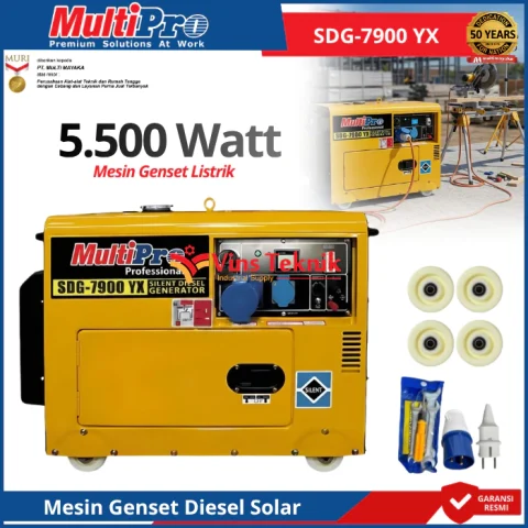 MULTIPRO SDG-7900 YX Generator Genset Mesin Listrik