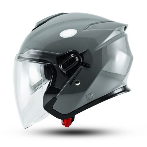 Helm Rsix Revolt X SOLID Half Face Double Visor