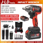 JLD 88VF Brushless Impact baterai 13MM Mesin bor