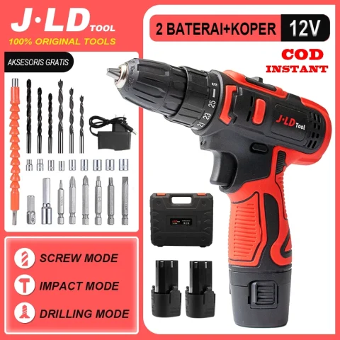 Jld Baterai 12V Cordless 10mm