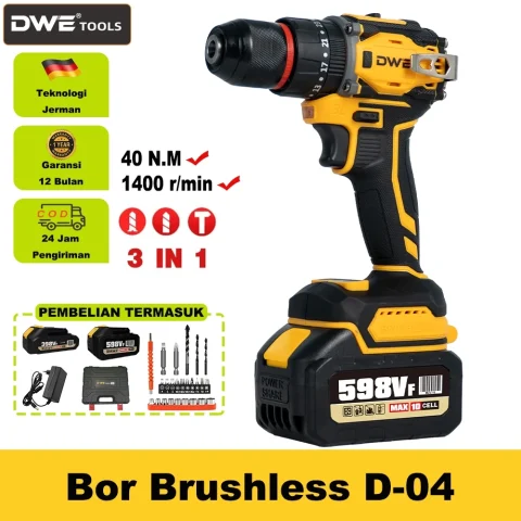 Dwe 21V Impact 13mm Brushless