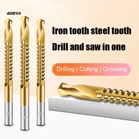 Mata Bor Potong Power Cutting Drill Saw HSS Steel