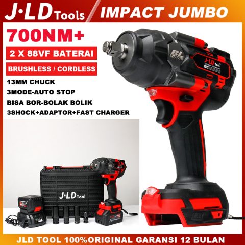 JLD 700NM Impact Jumbo Brushless 88VF Mesin bor