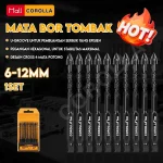 Corolla Mata Bor / Cross Bit Set 6mm / 8mm/10mm/12mm