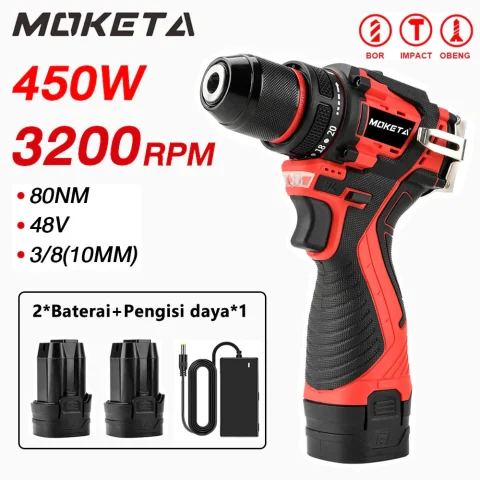 Moketa 48V Brushless Cordless 10mm