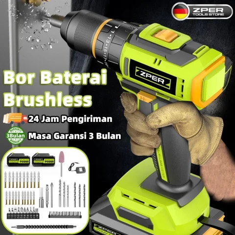 Zper Baterai Motor Tanpa Brushless