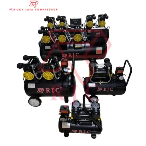 Kompresor Oilless 1hp 2hp 3hp 4hp RJC Silent