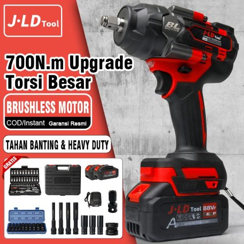JLD Impact Jumbo 700N.m Torsi Gila Brushless Wrench