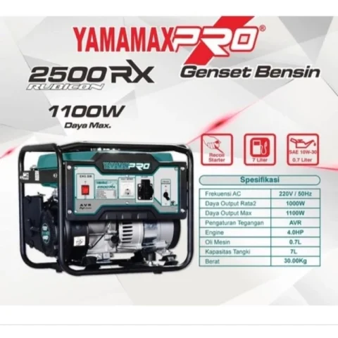 GENSET YAMAMAX ROBICON 2500 RX AVR