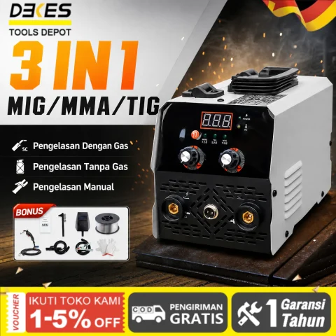 DEKES Solder Listrik Mesin Las Las 450 Watt Welding