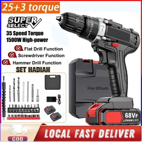 298VF Cordless Impact Drill Brushless