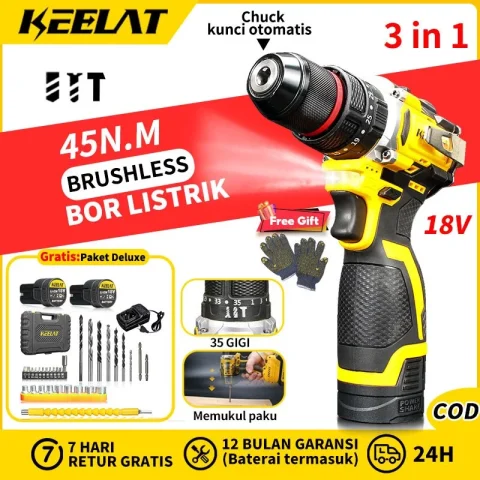Keelat KCD013 45nm 3 Brushless