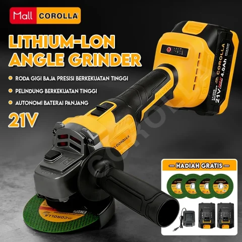 Corolla Gerinda Baterai Brushless 10 Pcs Lithium-ion