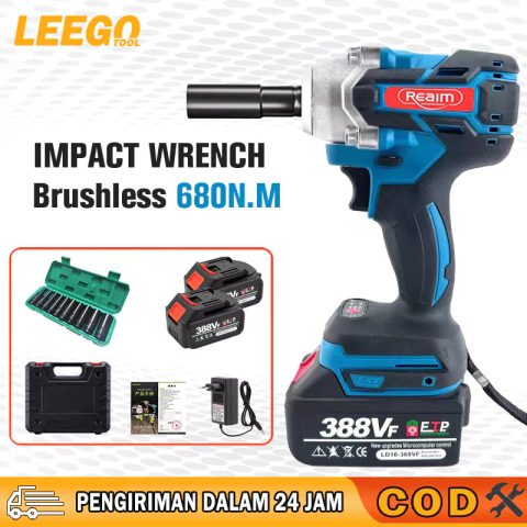 Cordless Impact Wrench Brushless 388VF 680N.M Mobil