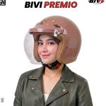 BIVI Helm Bogo Retro Premio Pria Wanita Dewasa SNI