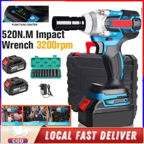 Cordless Impact Wrench Brushless 588V 520N