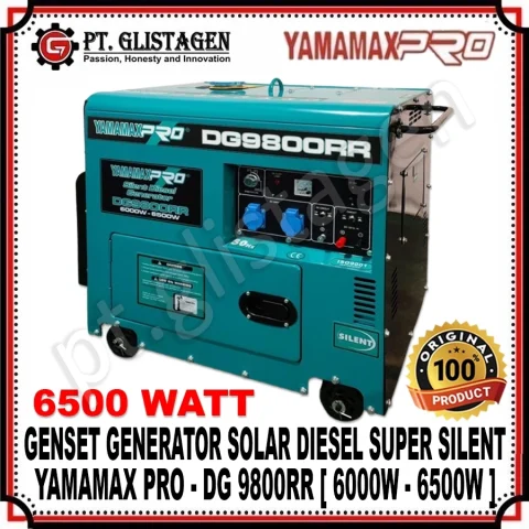 YAMAMAX PRO DG9800RR Genset Generator Diesel Sollar