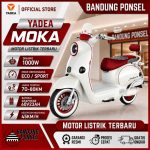 YADEA MOKA Motor Listrik Terbaru 1000W Baterai
