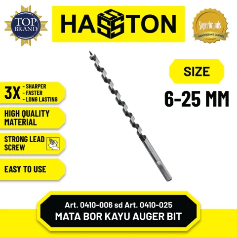 Hasston Mata Bor Kayu Auger Bit