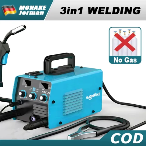 Monake Alat Jerman 3in1 Mesin Las Inverter Welding