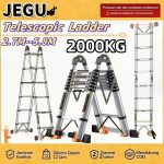 Tangga Lipat Aluminium Teleskopik Portabel Rumah