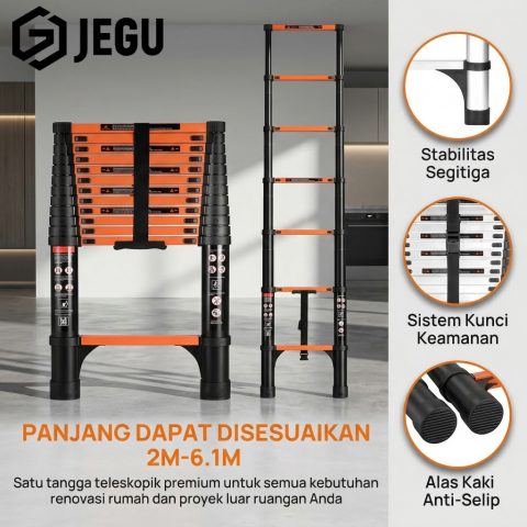Tangga Lipat/Aluminium Portabel Teleskopik