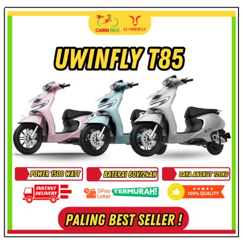 UWINFLY T85 MOTOR LISTRIK ( 1500W, 60V, 24AH )