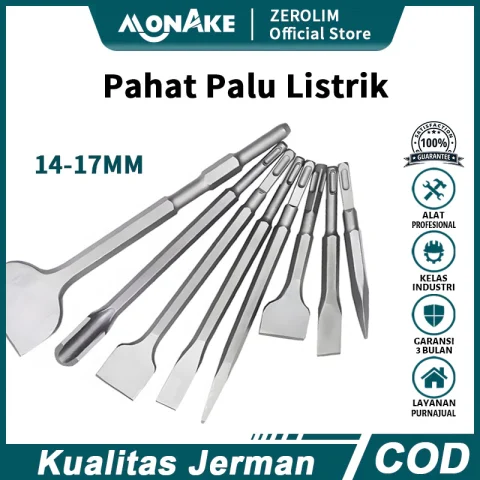 MONAKE JERMAN Mata Bor Pahat Beton SDS 14-17mm (COD)
