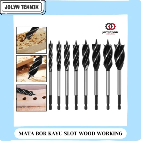 MATA BOR KAYU DRILL HEX HANDLE 1