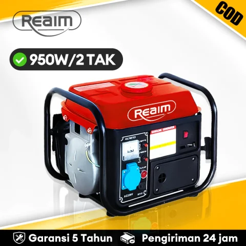 REAIM Mesin Genset 2000 Watt Power Generator Bensin