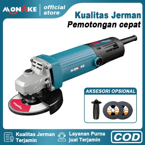 MONAKE German Tool Mesin Gerinda Tangan 4 inch 100mm