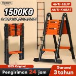 Reaim Tangga lipat aluminium 6 meter Multifungsi