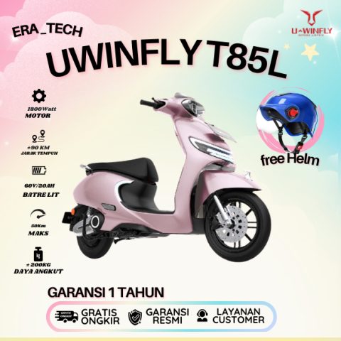 Motor Listrik Uwinfly T85 Lithium 60V