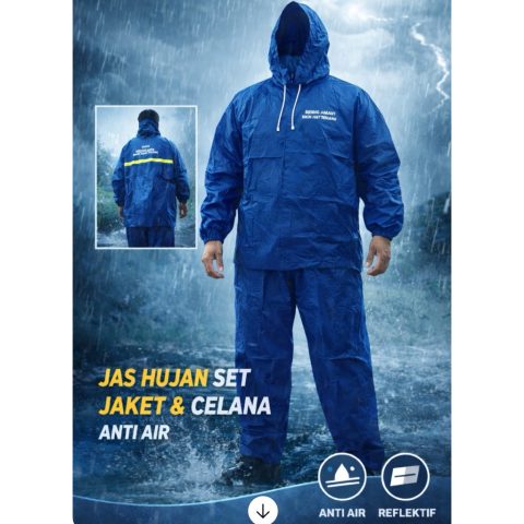 JAS HUJAN ORIGINAL RIDING AMAN Anti Sobek Rembes