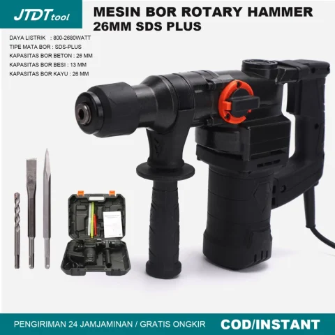 Mesin Bor Beton Baru 26mm SDS Plus Bor Bobok