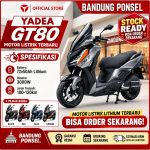 YADEA GT80 Motor Listrik 3000W Lithium 72V50Ah