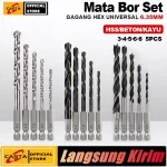 CASTA Mata Bor Hex Shank 5PCS 1
