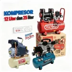 KOMPRESOR 0, 75HP/1HP Kapasitas 12Liter -25 (Oiles