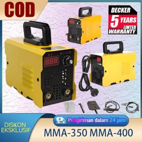 DOMHOAI Las MIG 450 Watt Tanpa Gas Mesin Las