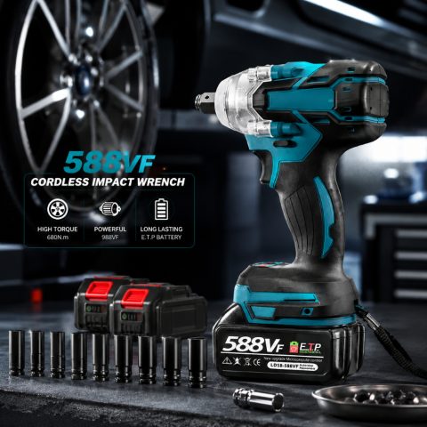Garansi 10 Tahun -Cordless Impact Wrench 388V