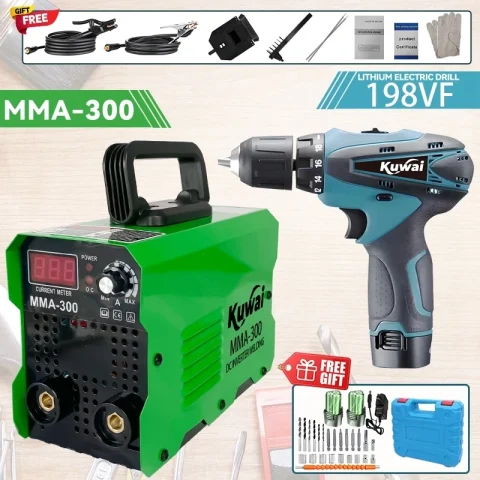 DOMHOAI Reaim Mesin Las Inverter3-IN-1 MIG 120A 450