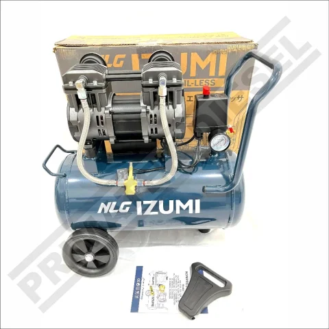 Kompresor Angin Udara 1HP 24L IZUMI OL0824SS Oiless