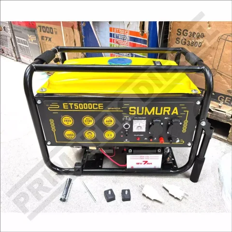 Genset Listrik 3000W SUMURA ET5000CE AVR STATER