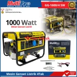 MULTIPRO GG 1600/4 Mesin Genset Listrik Bensin 4Tak