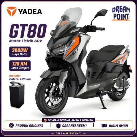 Motor Listrik Yadea GT80 3000W 90KM