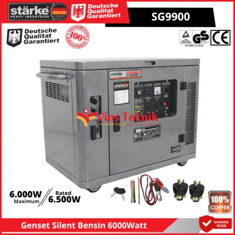 STARKE SG 9900 Mesin Genset Listrik Silent Bensin