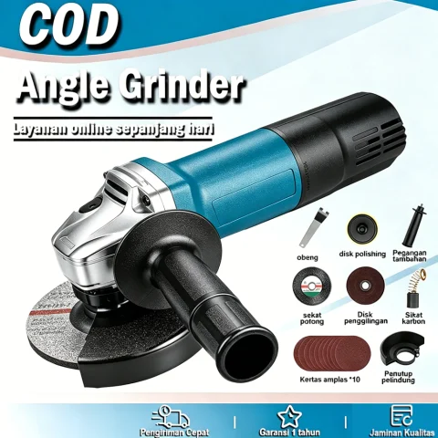 Angle Grinder 4 Inch Brushless Motor Kualitas Tinggi