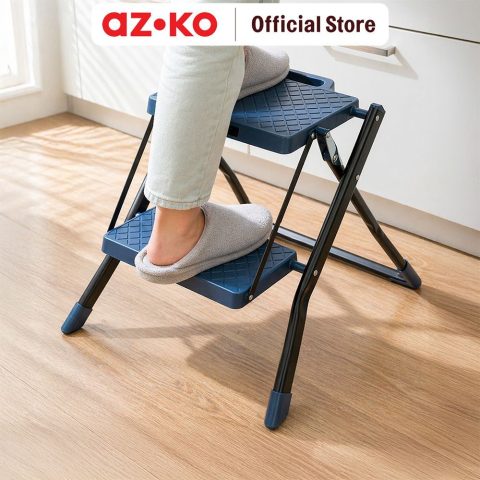 AZKO Fixsteps Tangga Lipat Steel 2in1 45 cm 2 Step